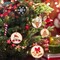 Wood Slices 30 Pcs 2.8-3.1 Inches Natural Wood Rounds Wooden Circles for Crafts Christmas Ornaments Unfinished Wood Kit with Predrilled Hole for DIY Arts Painting Centerpieces (2.8-3.1 inches)